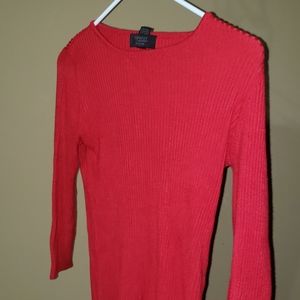 Red lightweight sweater